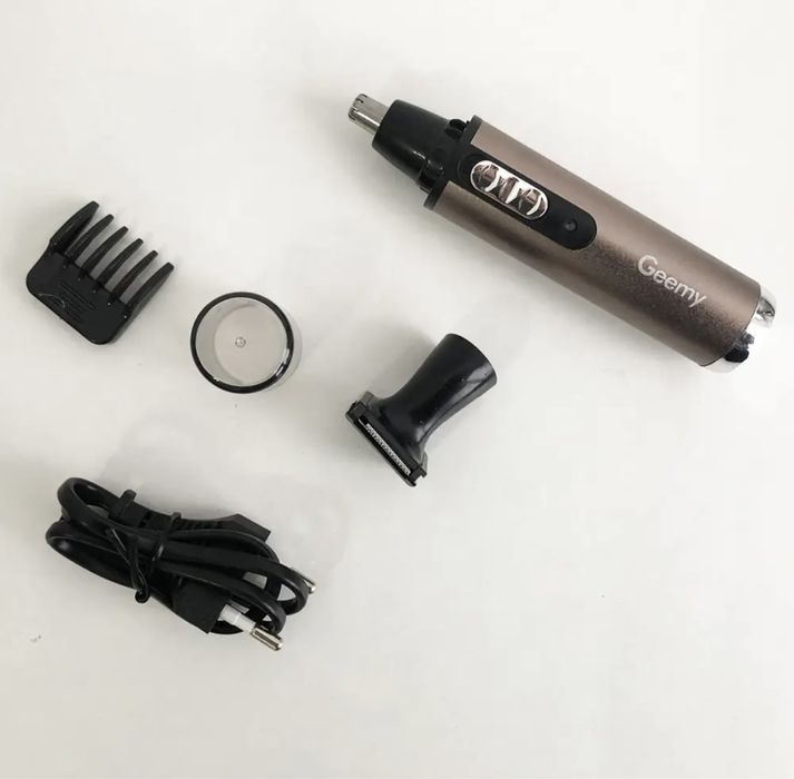 Тример GEMEI GM-3112 2в1, електробритва з насадками бритва стрижка