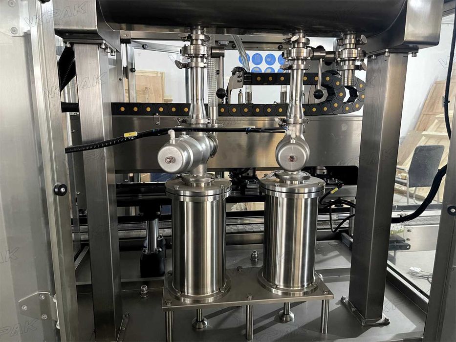 Máquina automática de enchimento de garrafas de pasta de molho de mel