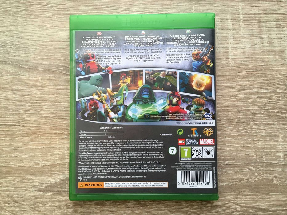LEGO Marvel Super Heroes - Xbox One / Xbox Series X - stan Używany