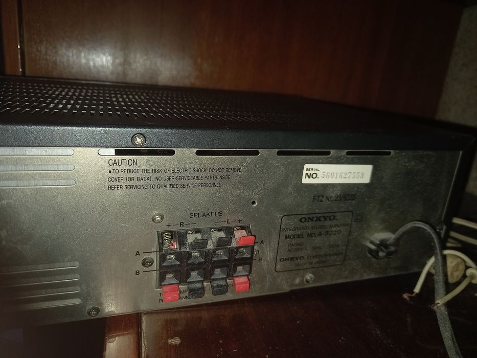 Onkyo A-8220 (Japan) вінтажний підсилювач під ремонт / не працює канал