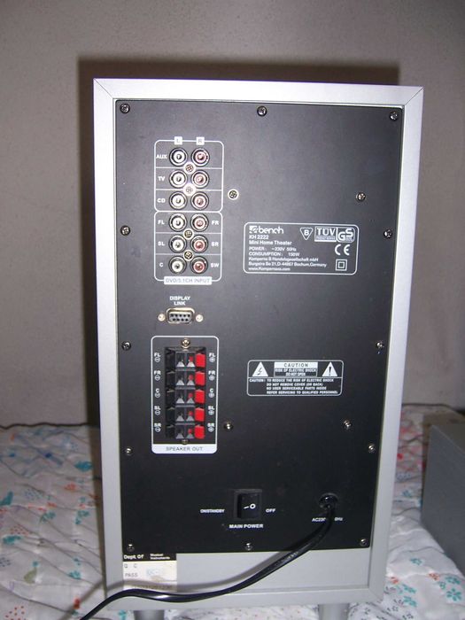 Sistema de som da Bench