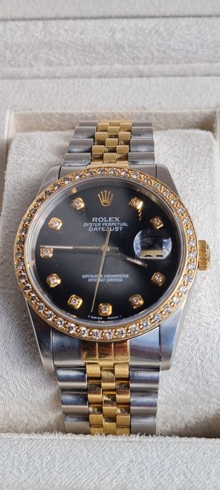 ROLEX Datejust 36 Stal-Złoto Czarna Tarcza i Diamenty
ROLEX Datejust 36 Stal-Złoto Czarna Tarcza i Diamenty
ROLEX Datejust 36 Stal-Złoto Czarna Tarcza