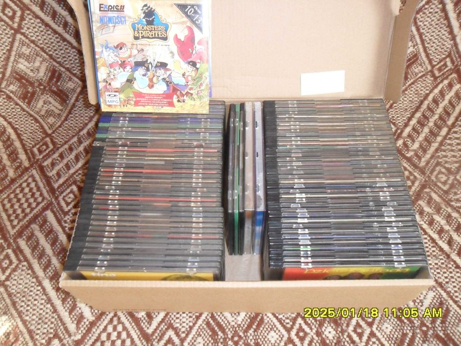 płyty cd z muzyką i nie tylko