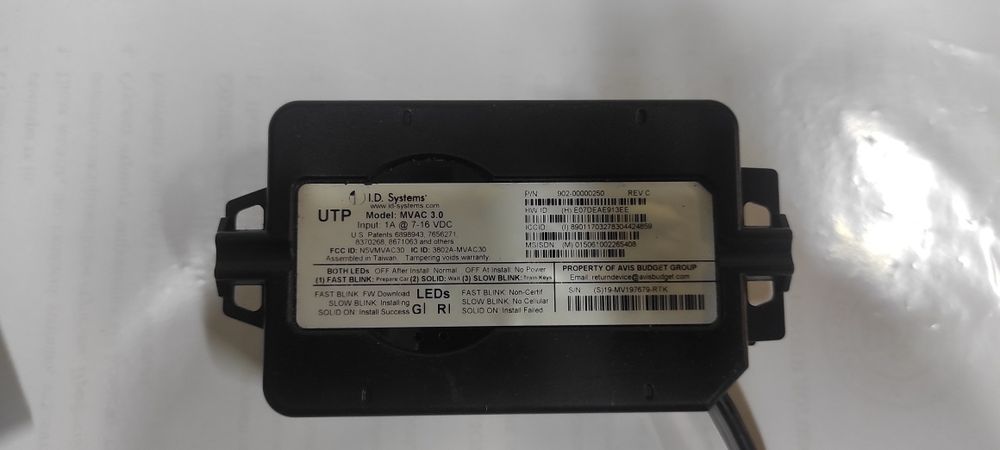Gps трекер ID Systems MVAC 3.0

Fleet Vehicle Tracking Devi