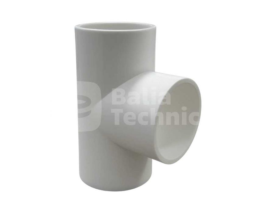 Trójnik PVC 32/32/32 mm do hydromasażu/ aeromasażu w balii ogrodowej