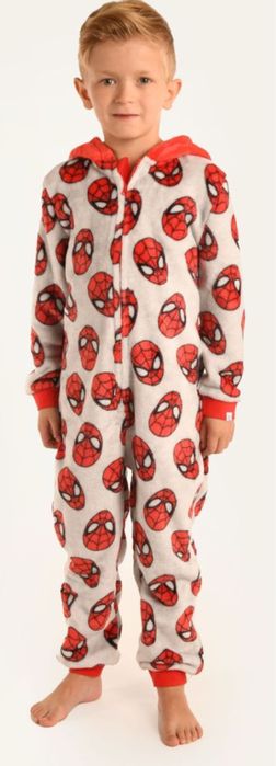 Флісовий комбінезон-кігурумі з капюшоном для дітей з Людина павук