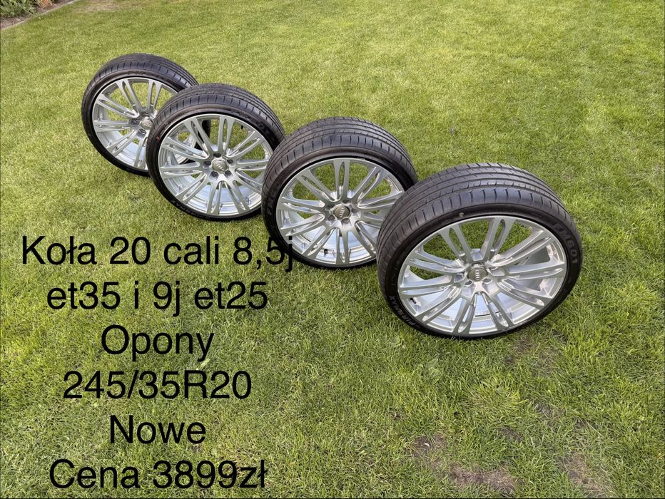 Kola 5/112 20 cali opony jak nowe