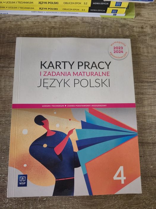 Karty pracy do jezyka polskiego dla klasy 4 liceum