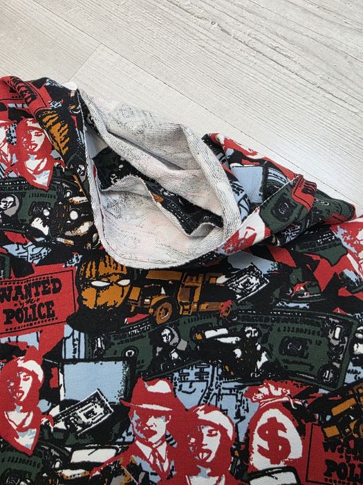 Dresówka, materiał do szycia. Graffiti 2