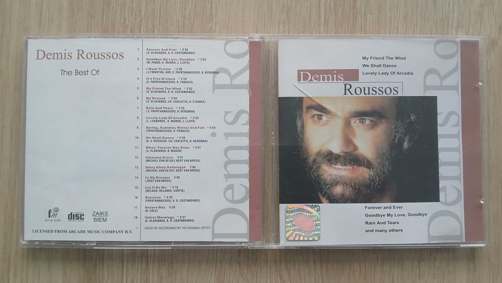 Płyta CD Demis Roussos "The Best Of"