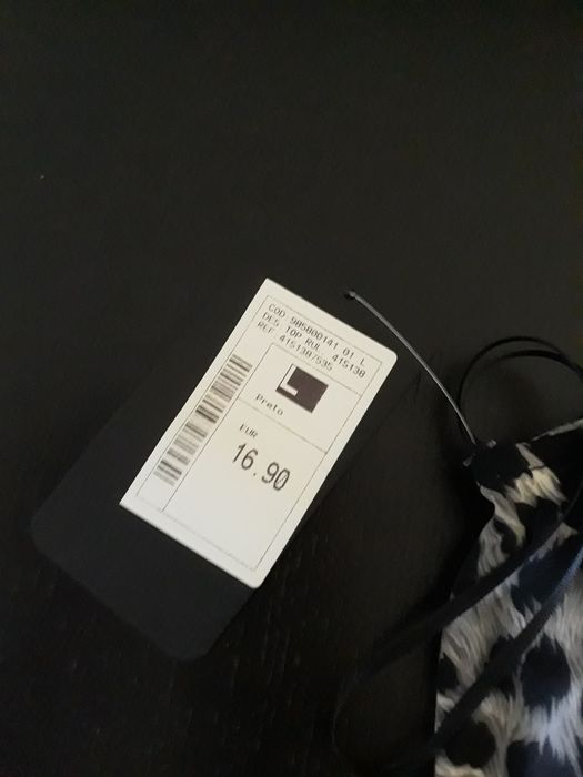 Top Novo de atar ao pescoço Rulys collection tamanho L