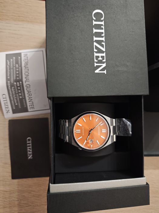 Citizen Tsuyosa pomarańczowy