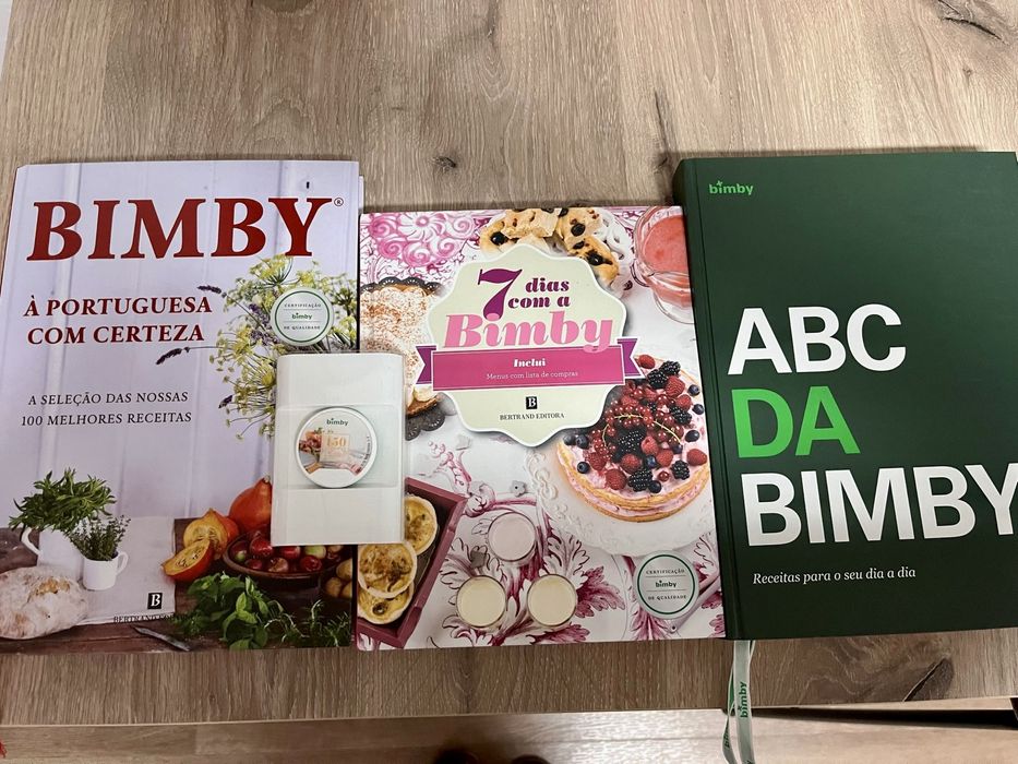 Bimby TM5 com 3 livros e 2 chaves cookido