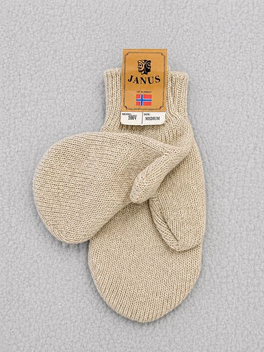 Janus Norway rękawiczki z wełny merino 80% nowe M