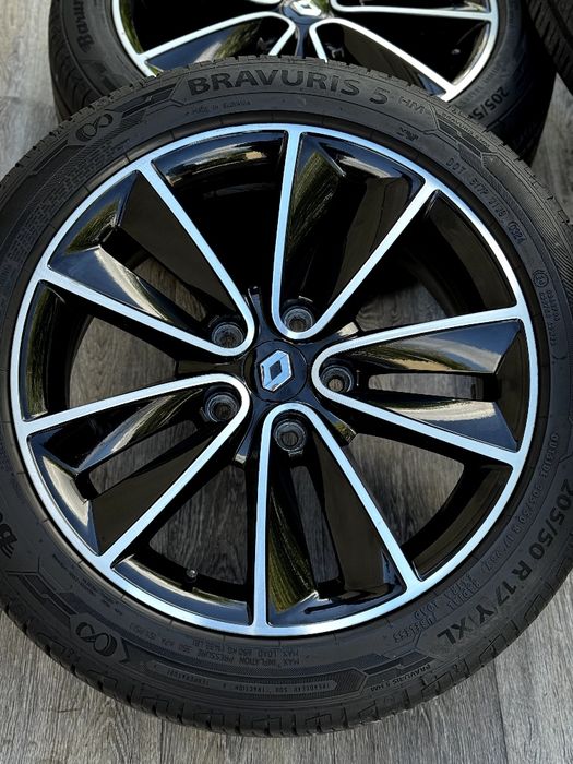 Колеса. Диски Рено r17, 5/114,3. Renault Scenic, Megan.  205/50/17 Barum