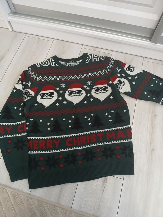 Męski świąteczny sweter Boże Narodzenie