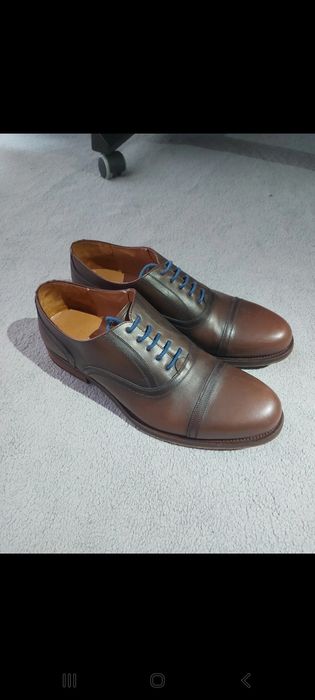 Buty skórzane Oxford Massimo Dutti r. 41