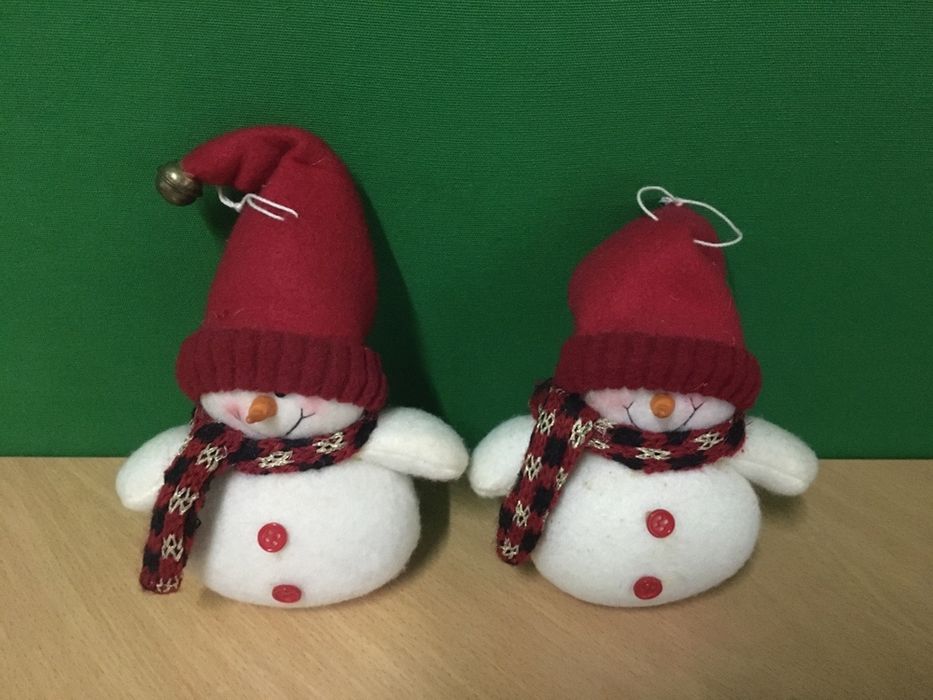 Bonecos pendurar de natal ou de inverno