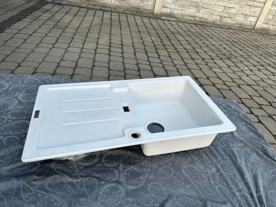 Zlewozmywak Franke jednokomorowy z ocieplaczem piaskowy