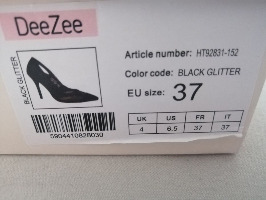 Szpilki DeeZee rozmiar 37