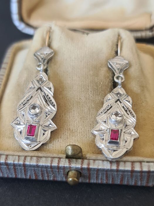 Par de brincos portugueses joalharia