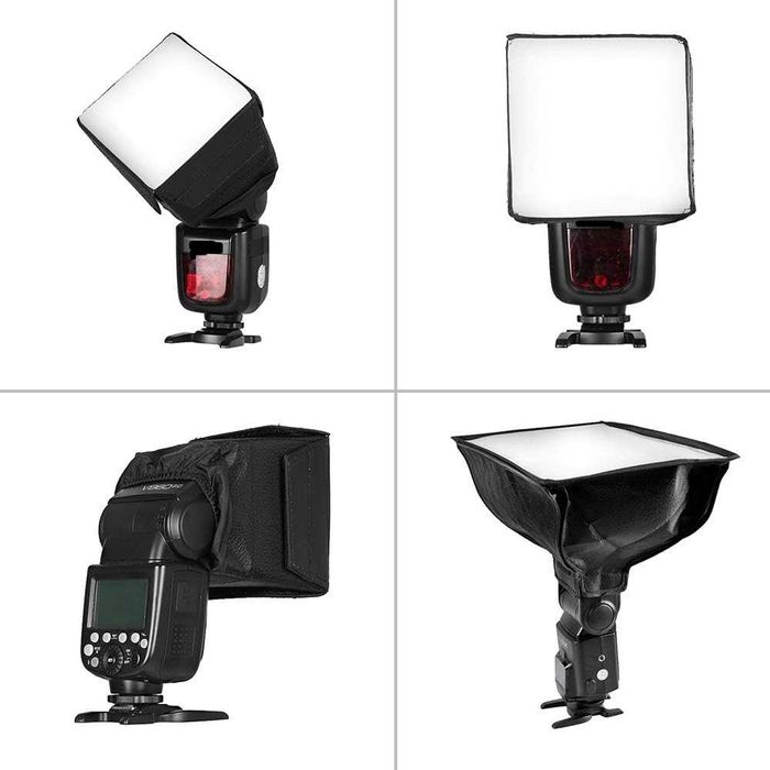 Flash Difusor Light Softbox 10 x 10 cm