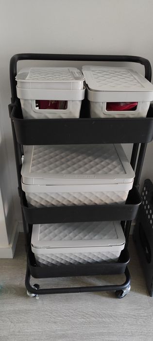 Carrinho arrumação cozinha