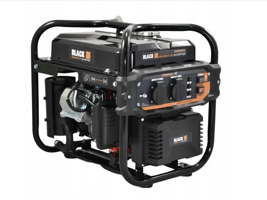 Інверторний бензиновий генератор BLACK 2,0 кВт 230 В, чиста синусоїда