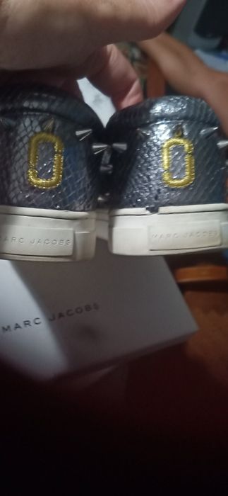 Серебряные слипоны Марc Jacob's