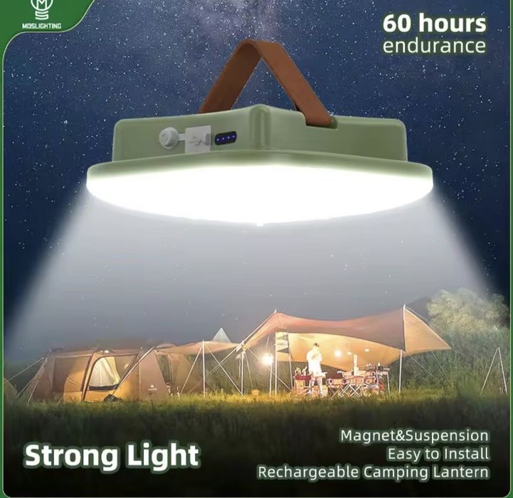 Ліхтар LED FG MOS-ly01 Зелений 80 Вт/15600 Mah/IP65 + Powerb(Оригінал)