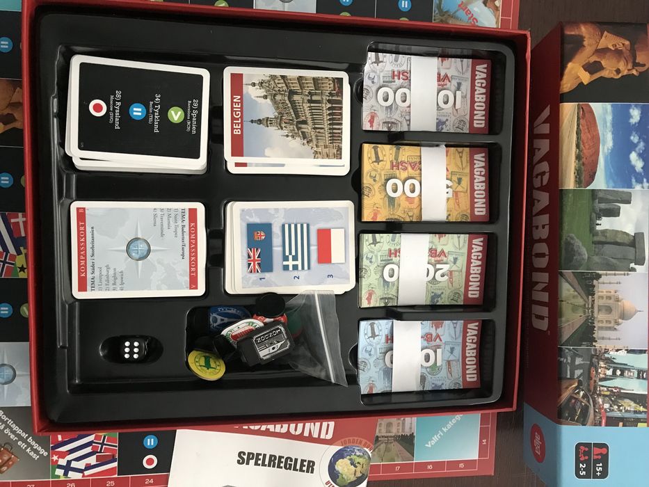 Jogo de mesa Board game Vagbond Sueco