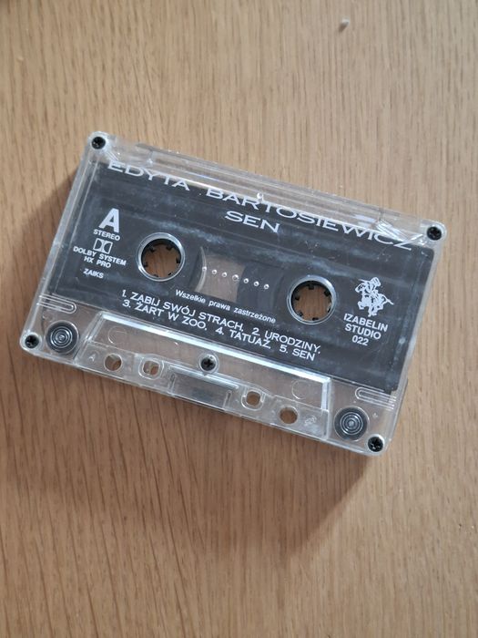 Kaseta Magnetofonowa Edyta Bartosiewicz