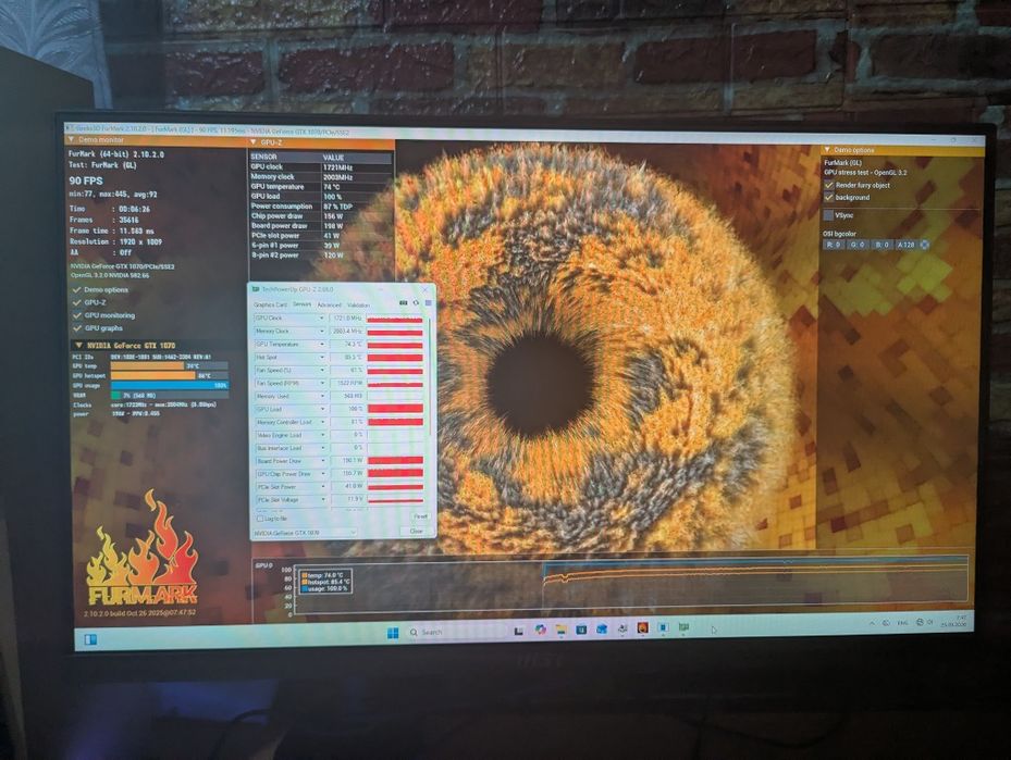 Ігрвоий Компьютер Ryzen 5 3600; 32Gb DDR4 ; 1Tb SSD ; GTX 1070 8Gb