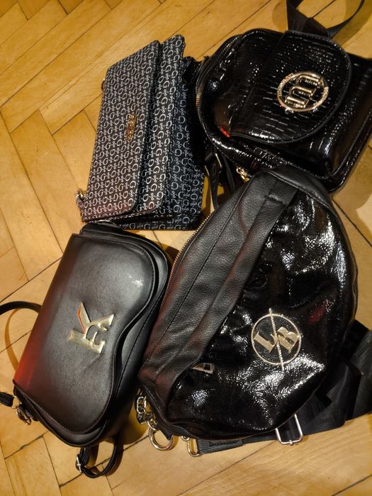 Hurt crem torebki odziez uzywana 18 szt