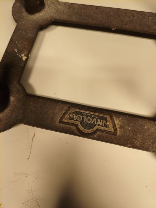 Involca Base de maquina de escrever antiga indistrial