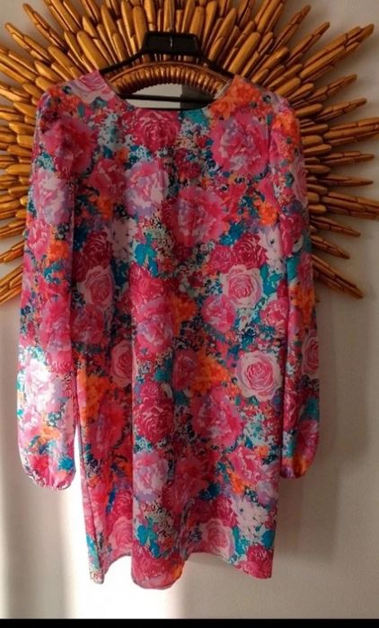 Letnia sukienka oversize