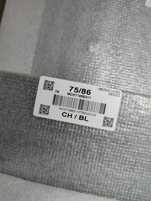 Nowa podstawa do LG 75QNED86A6A