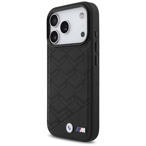 Etui BMW M Shape Logo MagSafe na iPhone 17 Pro - czarne