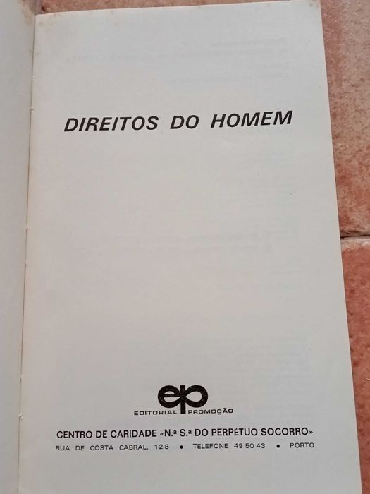 Livro - Direitos do Homem