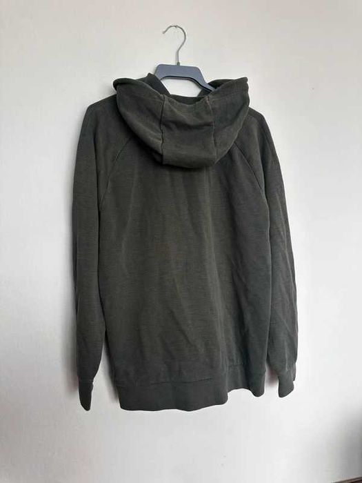 Bluza Nike zip hoodie khaki • rozpinana • logo • streetwear