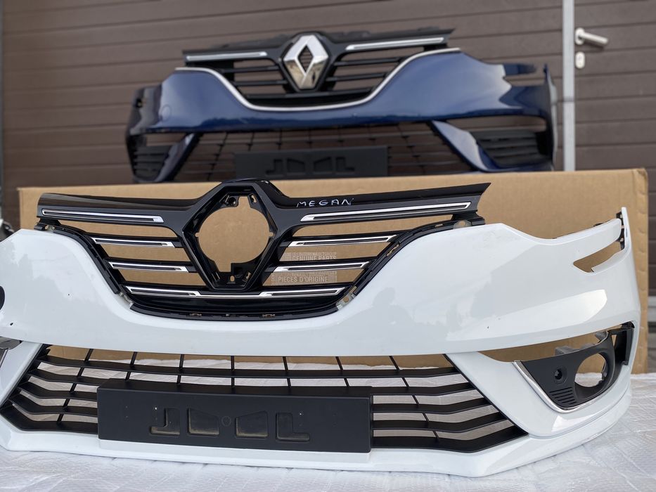 Бампер Megane IV Меган 4 передній бампер решітка поворотник