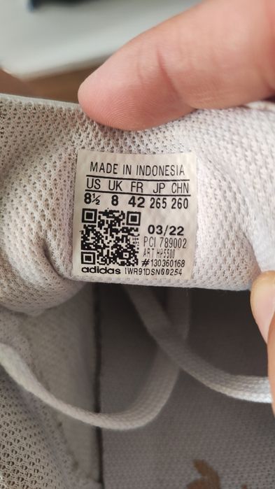 Adidas superstar rozmiar 42 białe
