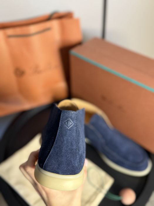 Лофери лоро пиана високі мужские лорики высокие ботинки синие lp