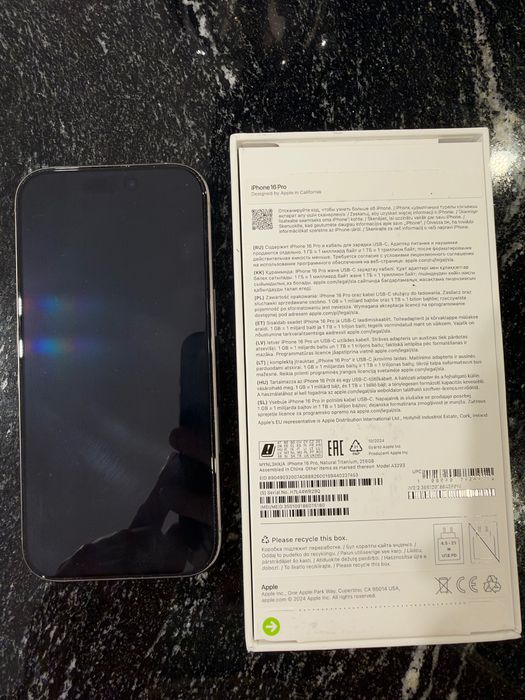 iPhone 16pro 256gb stan idealny