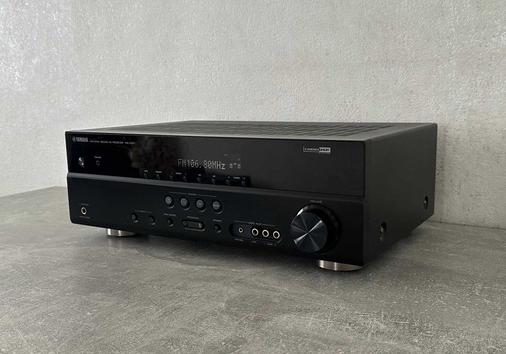 Ресивер Yamaha RX-V371 (5 × 135 Вт / HDMI ARC / Dolby TrueHD / DTS-HD)