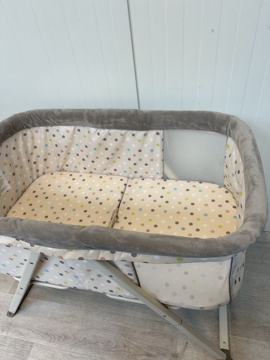 Łóżeczko Hauck Dreamer składane dostawka (turystyczne)