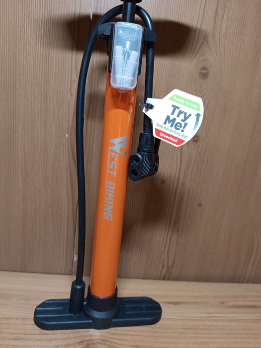 Pompka Rowerowa z Manometrem Pompka Podłogowa 11 Bar/ 160 PSI