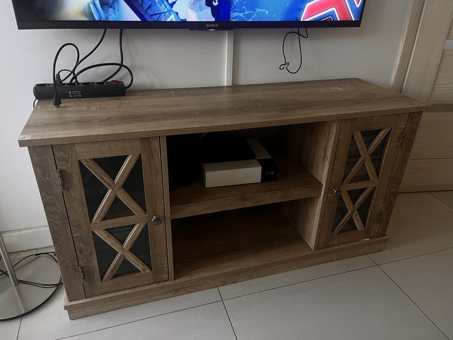 Szafka pod tv rustykalny styl boho