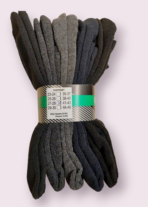 Skarpety męskie frotte 5 par