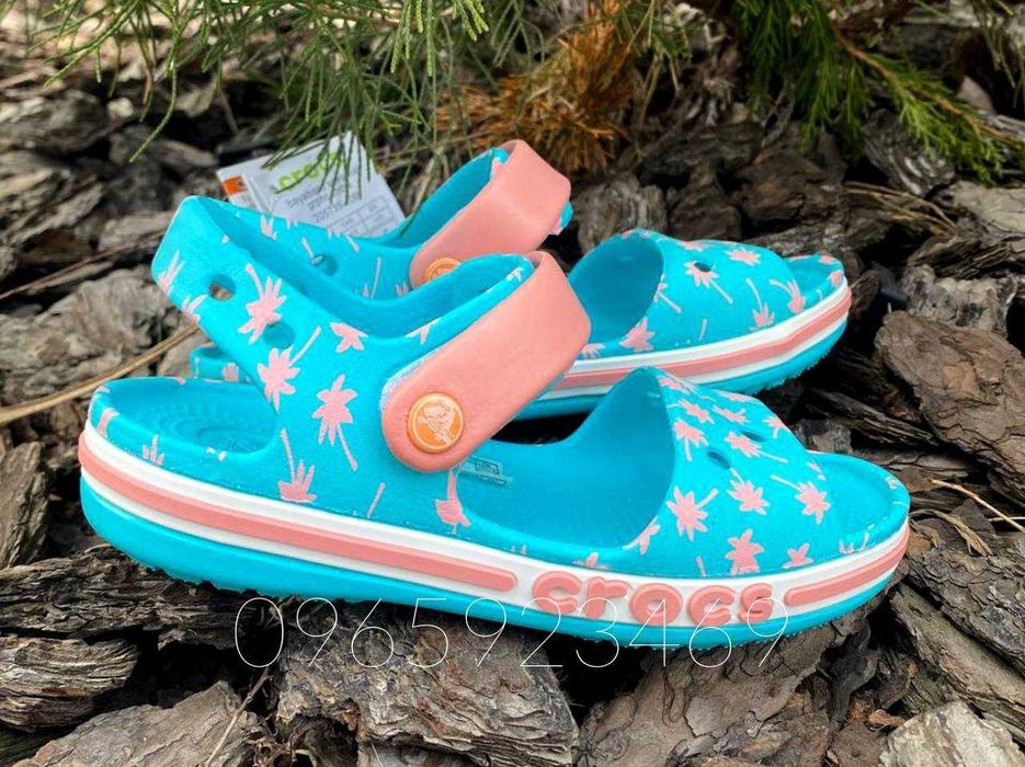 Дитячі крокс ОРИГІНАЛ  Crocs Bayaband Sandal 25-34 кольори в наявності